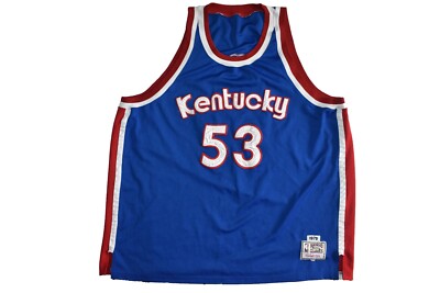 Artis Gilmore Mitchell & Ness 1975 Hardwood Classics Colonels Jersey Sz 60