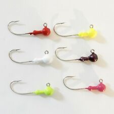 Red Drum /& More 10 Ct Ball Jig Head Saltwater Jig for Many Species Striper Bass