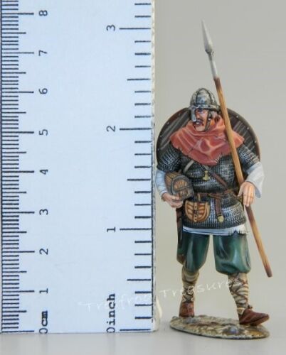 VIK024 Viking Walking with Spear First Legion Miniature Toy Soldier 1/30th Scale - Picture 4 of 6