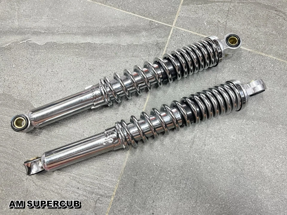 Amortiguador trasero 350 mm HONDA CB125 CL100 CL100S CB100 CL125S. Agujero 12 mm. Foto 3 de 4