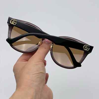 GUCCI GG1002SK 003 Brown/Black Authentic Women Sunglasses  display picture 2