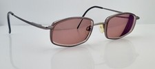 Vintage Titmus T9 Gray Rectangular Metal Sunglasses FRAMES ONLY