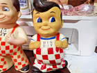 Set of 2 Big Boy Banks. 1 9" By 4" 1973  1 8 1/2  By 4 #15578 — photo 3