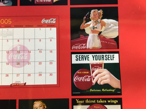 Coca Cola Calendar 2005 Very Good Condition - Picture 6 of 12