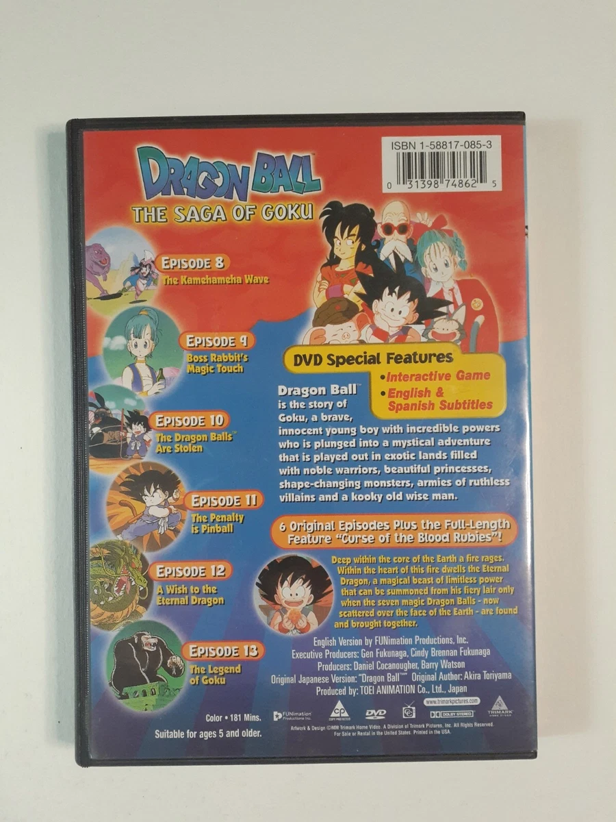 Os episódios 93 a 122 de Dragon Ball já estão disponíveis na