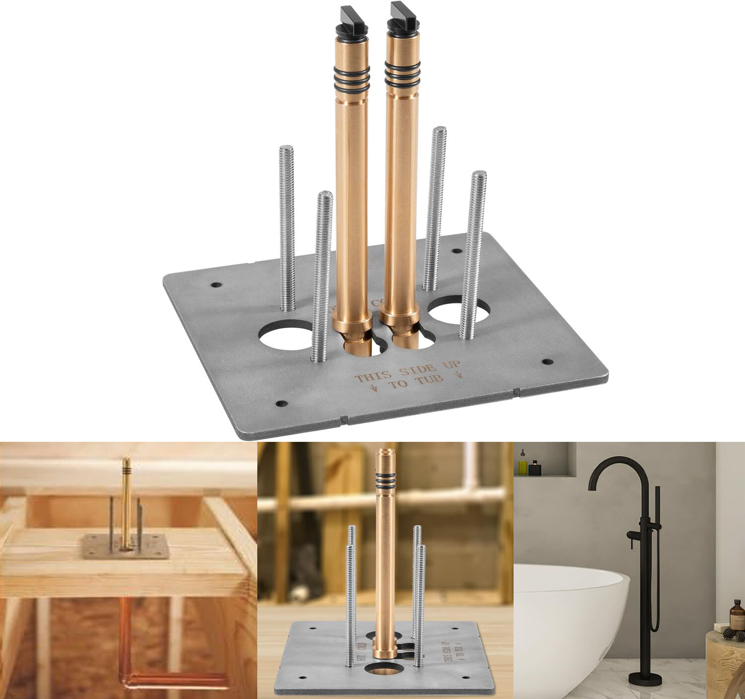 R4700FL Wall Mount/Floor Mount Freestanding Tub Filler Roughin Valve Fit Delta eBay