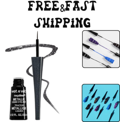wet n wild MegaLiner Liquid Eyeliner, (Choose Your Colors)- Free Shipping