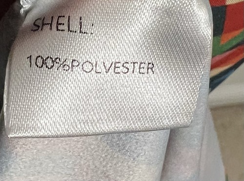 NWT Kaimilan Multicolor Chevron Midi Dress Size 10 (Missing Belt) - Bild 6 von 9