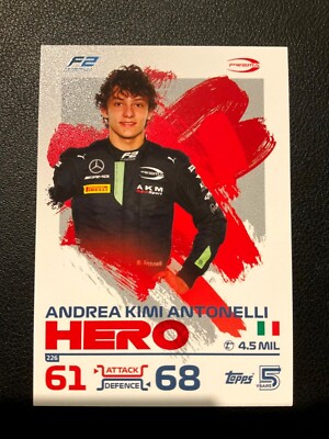 *PICK YOUR CARD* UK Version 2024 Topps Turbo Attax Formula 1 F1 F2 F3 Hero