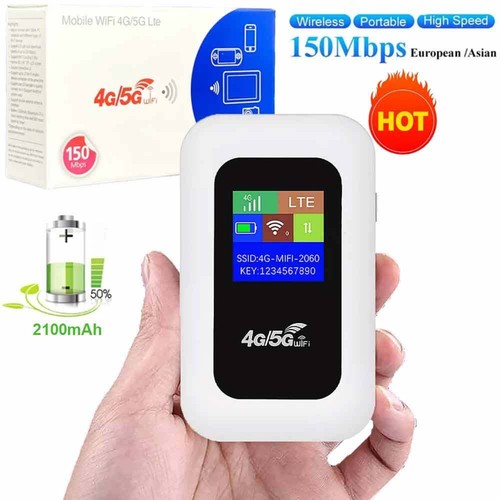 5G Unlocked LTE LCD WiFi Mobile Broadband Compact Wireless Router MiFi Hotspots - Picture 16 of 16