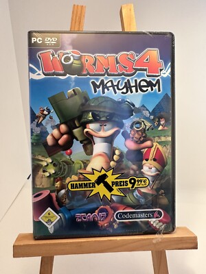 PC: Worms 4 Mayhem (DVD-ROM) von Codemasters | Game | In (Teil-) Folie | sealed