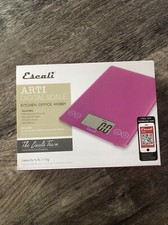 Escali Art I Digital Glass Scale Pink New In Box