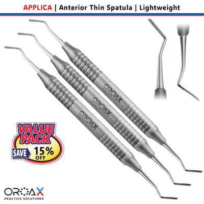 Espátula De Estética OROAX Tipo Applica: Punta Fina Para Composite Anterior