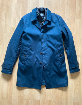 CP C.P. Company Raso Mac Trench Coat Sz. 48 Navy Blue Ten C Stone Island 