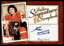 2005-06 Upper Deck Beehive Signature Scrapbook Reggie Leach Auto Philadelphia