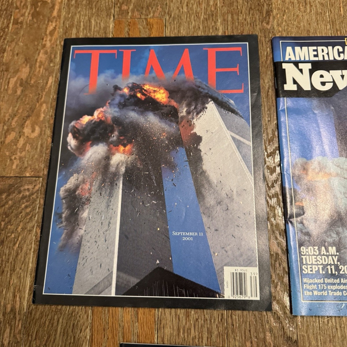 Time Magazine, Newsweek & Day That September 11, 2001, 9/11