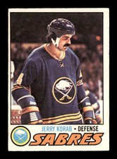 1977 O-Pee-Chee NHL #128 Jerry Korab  EX/EX+ X2911271