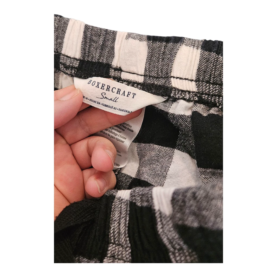 Pantalones de pijama boxercraft talla pequeña a cuadros Foto 4 de 4