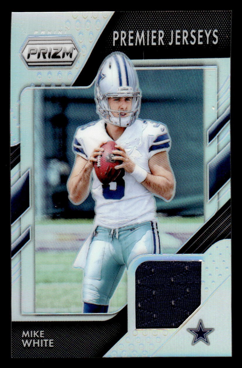 2018 PANINI PRIZM MIKE WHITE PP-39 MINT PRIZM PREMIER JERSEYS DALLAS COWBOYS