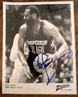 Bob Lanier Signed 8x10 BW Photo — Read Discreption (HOF)