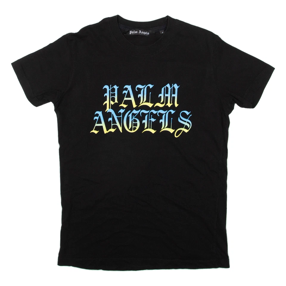 PALM ANGELS Mens T-Shirt Black S