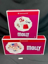 American Girl Molly Camp Outfit w Shoes  Accessories 2 Sets New boxes NRFB 2022