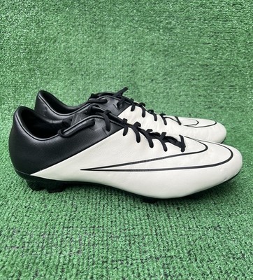 Nike Mercurial Veloce 2 Leather FG Light Bone Black 768808-001 Men s Size 12