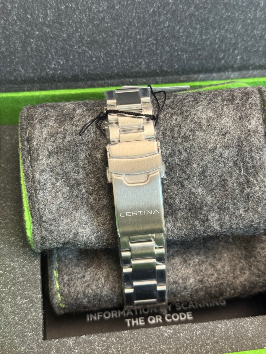 Certina DS Action Diver 38mm Powermatic 80 Black Dial Men's Watch