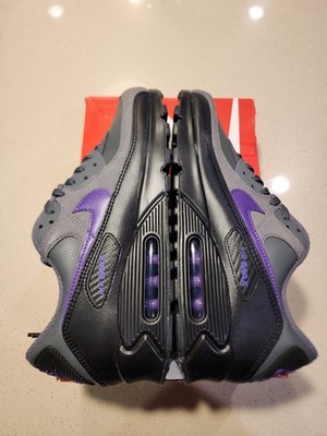 Nike Air Max 90 Iron Grey Wild Grape Purple Black IF0670-004 Mens Size 13!!!