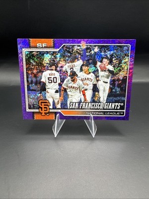 2026 Topps Series 2 San Francisco Giants Purple /250