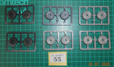 Space Marine Biker Wheel Sprues x6 Spare Bits Parts 1997 Warhammer 40k OOP.