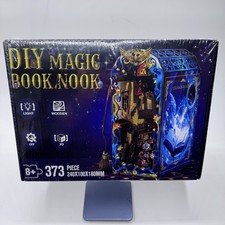 DIY Book Nook 3d Wooden Puzzle 373 Pieces The Magic Bookshop