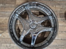 Lowenhart Chrome LSR 3 pieces staggered Wheel rear 5x112 20" mercedes