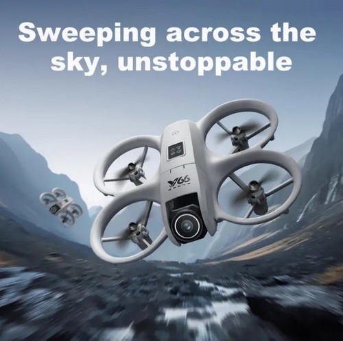 V66 Drone HiFi Dual Camera Safety Design Flow Tracking One Click Return Smart - Picture 6 of 13