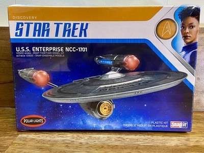 Polar Lights Star Trek 1/2500 ''Discovery'' Enterprise NCC-1701 Snap-It Kit 971M