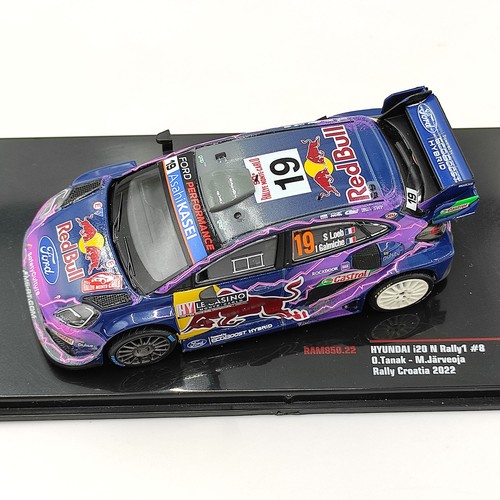 IXO 1/43 Ford Rally Car #19 2022 Croatian Alloy Car Model - Picture 13 of 19