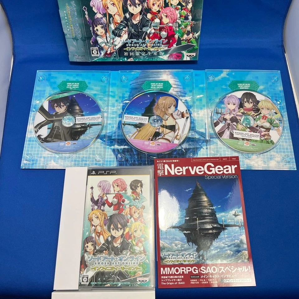 Sword Art Online -Infinity Moment- PSP Game Limited Edition Used Collectible - Image 3 of 4