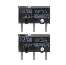 Original Mouse Micro Switches Microswitch Switch 20M Clicks 2pcs/Set