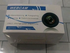 Webcam Video Conferencing, Photographing, E Learning Platform Live Broadcast USB