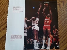 ELVIN HAYES HOUSTON ROCKETS MAGAZINE ADVERTISEMENT PRINT AD