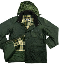 *HOT Mens BARBOUR A556 TELEMARK UTILITY PARKA...
