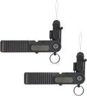2X EUPHENG 5 in 1 Fly Fishing Nipper Tippet Cutter Multifunctional line Clipper