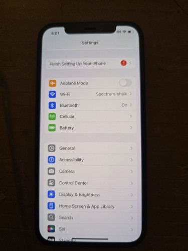 Apple iPhone 12 - 128GB - Schwarz (Ohne Simlock) - Bild 2 von 12