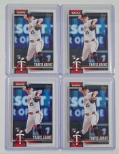 (4) 2026 Topps Series 1 TRAVIS ADAMS RC ROOKIE Card #149 Lot
