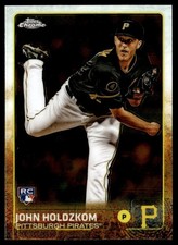 2015 Topps Chrome John Holdzkom Rookie Pittsburgh Pirates #128