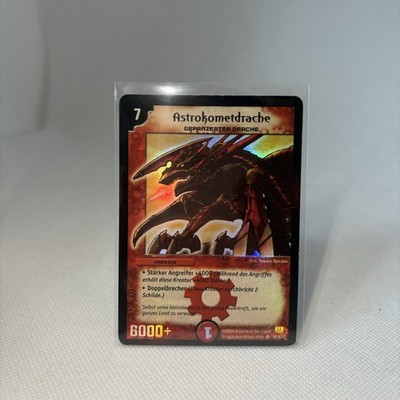 Duel Masters Astrokometdrache S7/S10 Super Rare Holo DM01 Deutsch