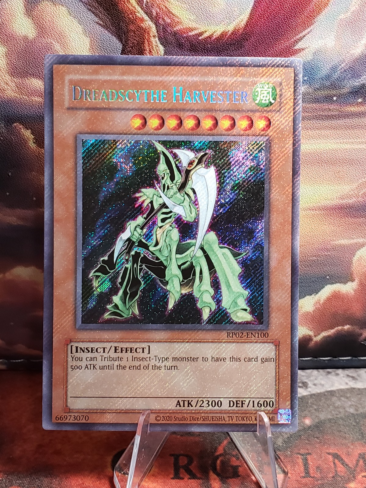 Dreadscythe Harvester (Secret Rare) RP02-EN100 Retro Pack 2 Unlimited