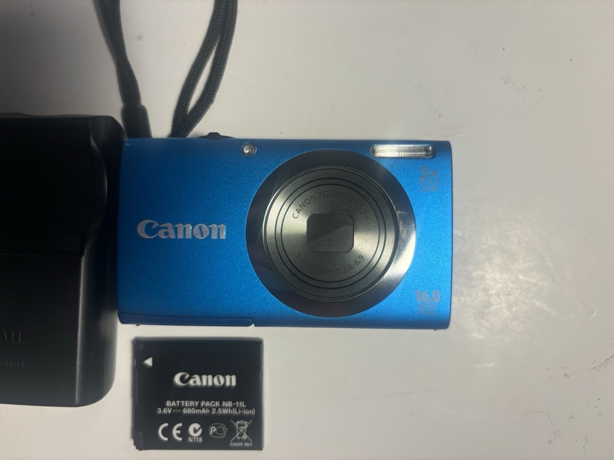 Canon PowerShot A2300 ジャンク Canon PowerShot A2300 16.0MP Digital Camera - Blue for sale