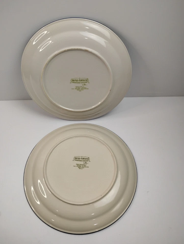 Juego de 6 platos de cena Temptations Old World azules de 10,5 pulgadas Foto 4 de 4