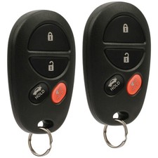 Toyota Avalon Solara Keyless Entry Remote Car Key Fob Set of 2 2005-2008 GQ43VT2